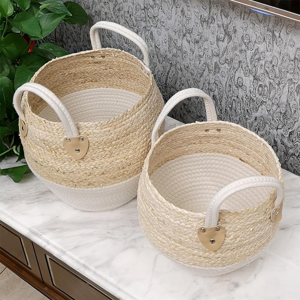 Natural Straw Storage Basket