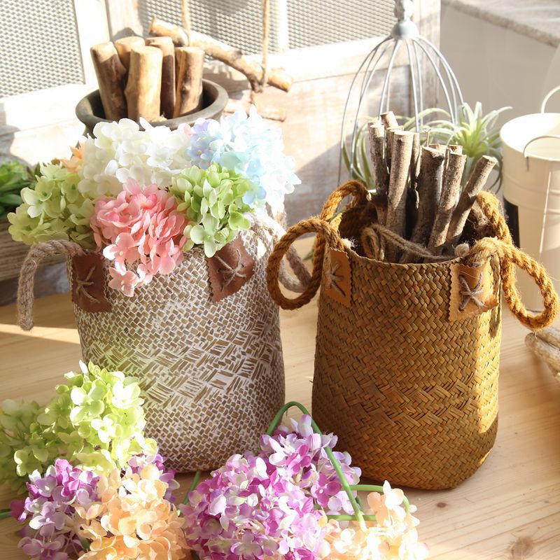 Handwoven Seagrass Basket