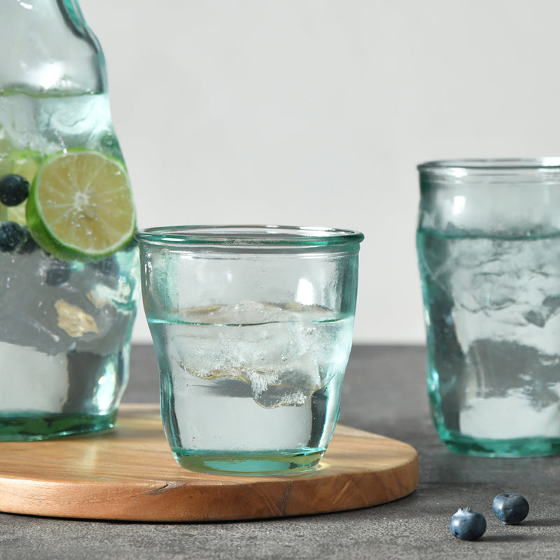 Modern Glass Beverage Pitcher