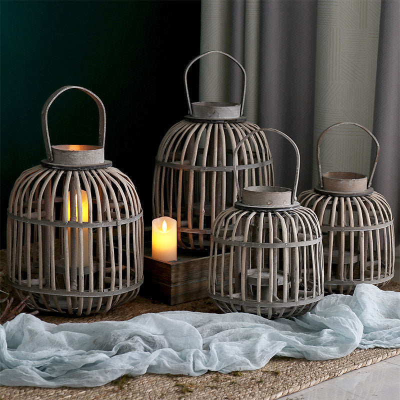 Vintage Wooden Lantern