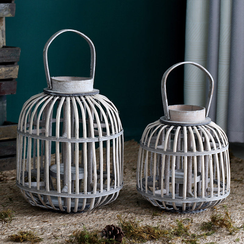 Vintage Wooden Lantern