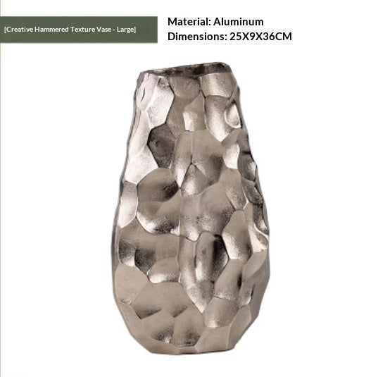 Modern Aluminum Table Vase