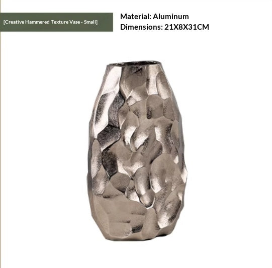 Modern Aluminum Table Vase