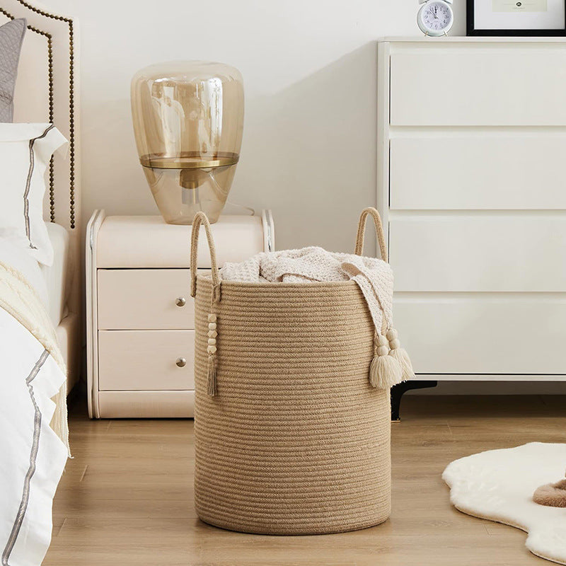 Japanese Style Cotton Rope Storage Basket