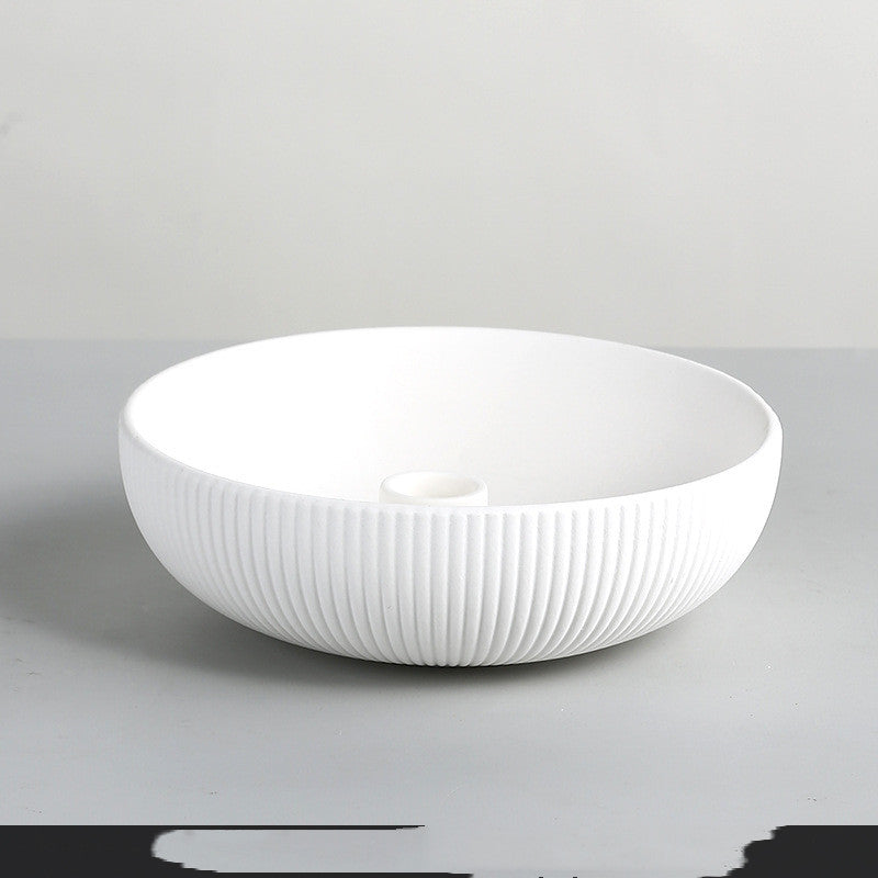Handmade Porcelain Candle Holder