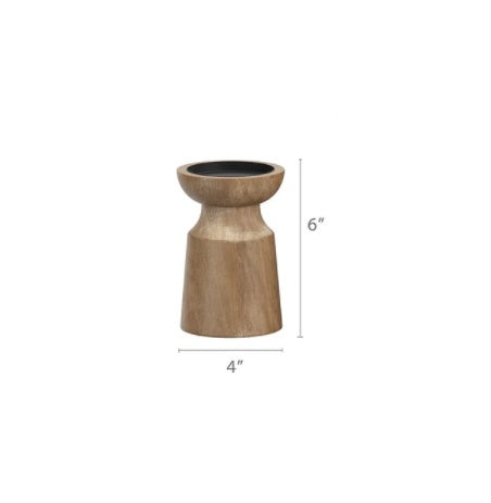 Wooden Candle Holder