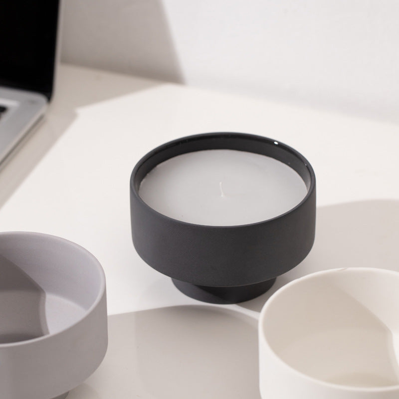 Scandinavian Stone Candle Holder