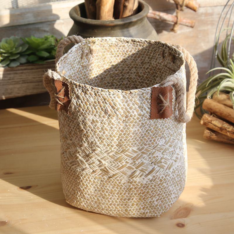 Handwoven Seagrass Basket