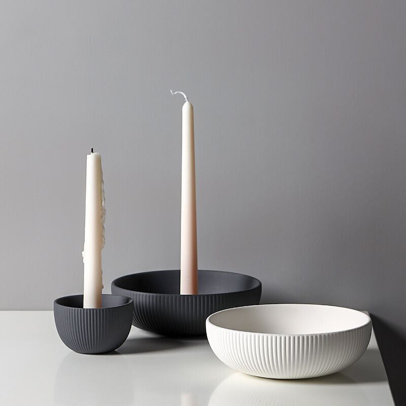 Handmade Porcelain Candle Holder