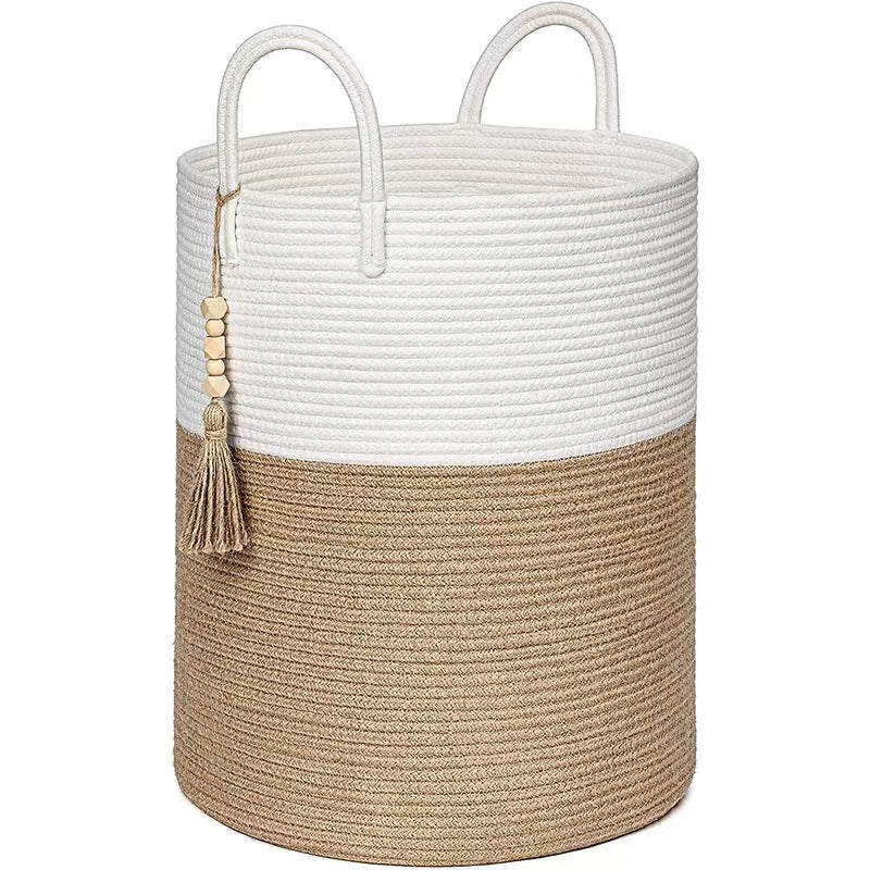 Japanese Style Cotton Rope Storage Basket