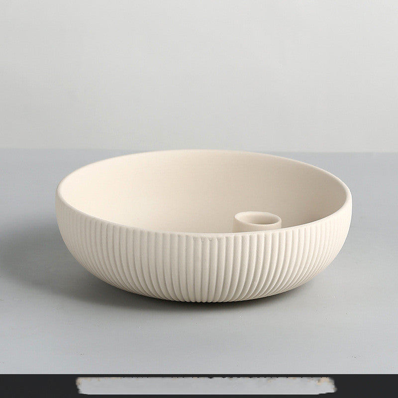 Handmade Porcelain Candle Holder