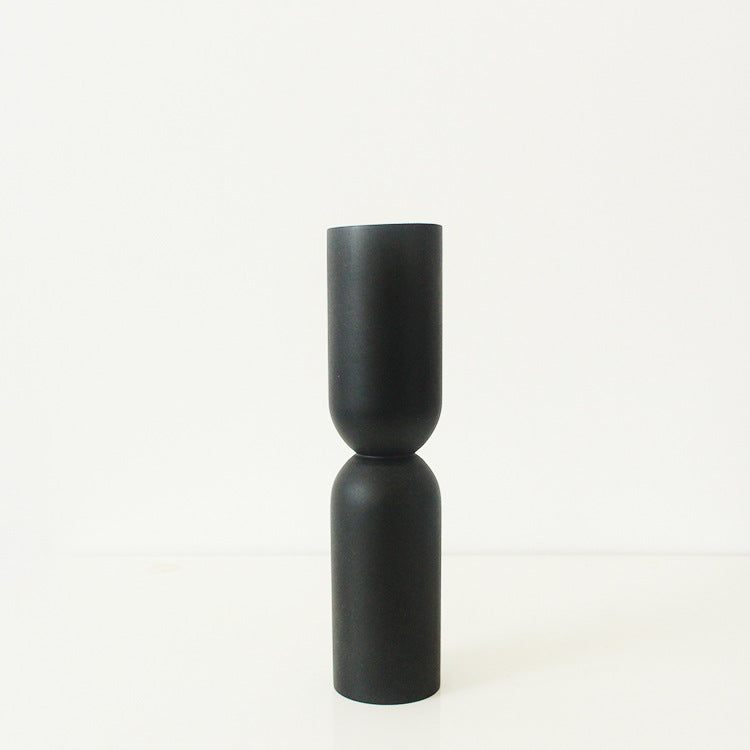 Nordic Solid Wood Candle Holder
