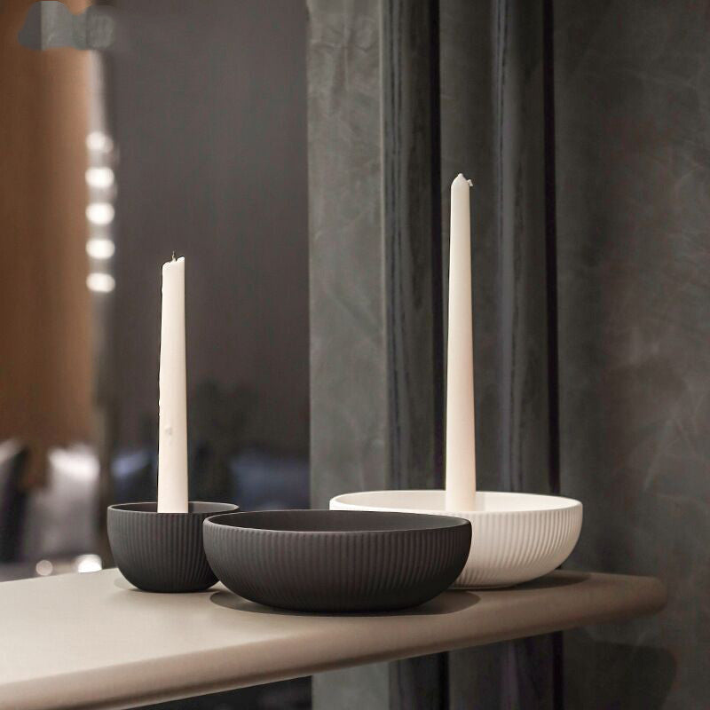 Handmade Porcelain Candle Holder