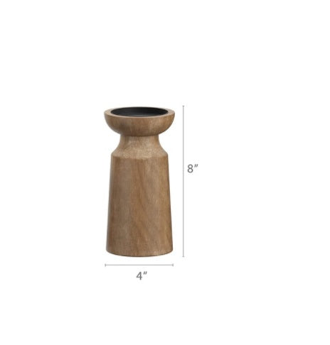 Wooden Candle Holder